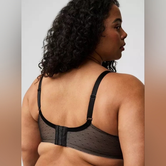 NWT Torrid Perfect T-Shirt Push-Up Cozy Lace Straight Back Bra 48c - Picture 3 of 5